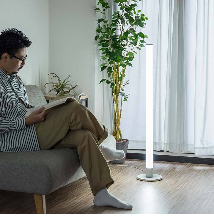 フロアライト スティック型 高さ110cm 縦長 スタンドライト フロア