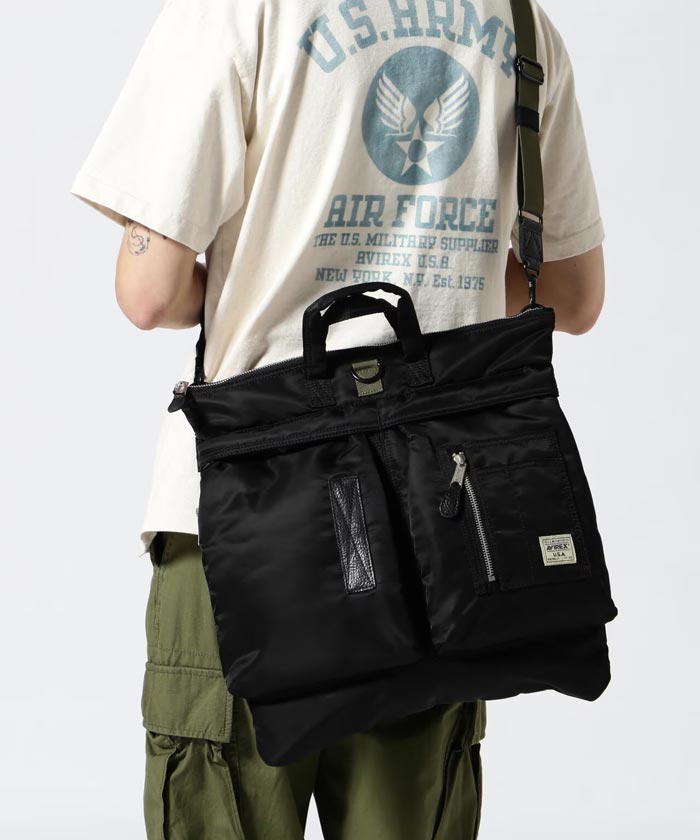 AVIREX アヴィレックス フライト ナイロン ミディアム ヘルメット