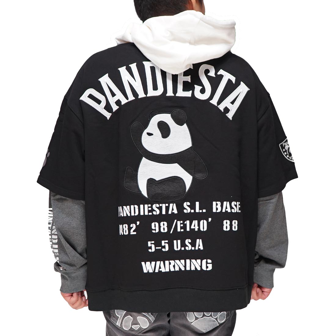 PANDIESTA（パンディエスタ） パーカー ビッグサイズ メンズ パンダ