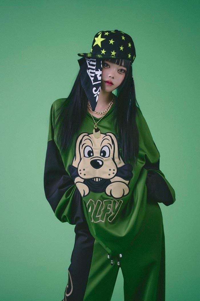 GALFY ガルフィー セットアップ メンズ レディース 犬 当時の兄ちゃん