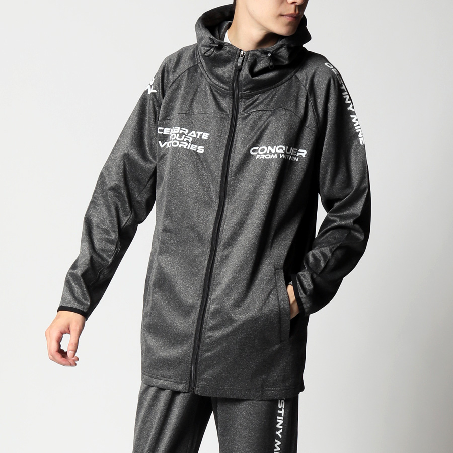 ジャージ 上下セットアップ メンズ ストレッチ ジップアップ パーカー