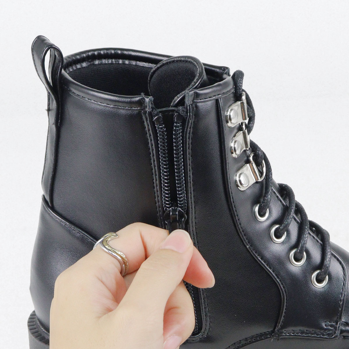 LOVEHUNTER（ラブハンター） ブーツ レディース 厚底 ショート 8cm