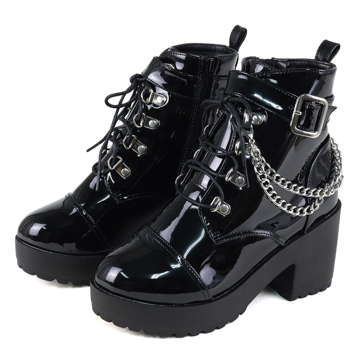 LOVEHUNTER（ラブハンター） ブーツ レディース 厚底 ショート 8cm