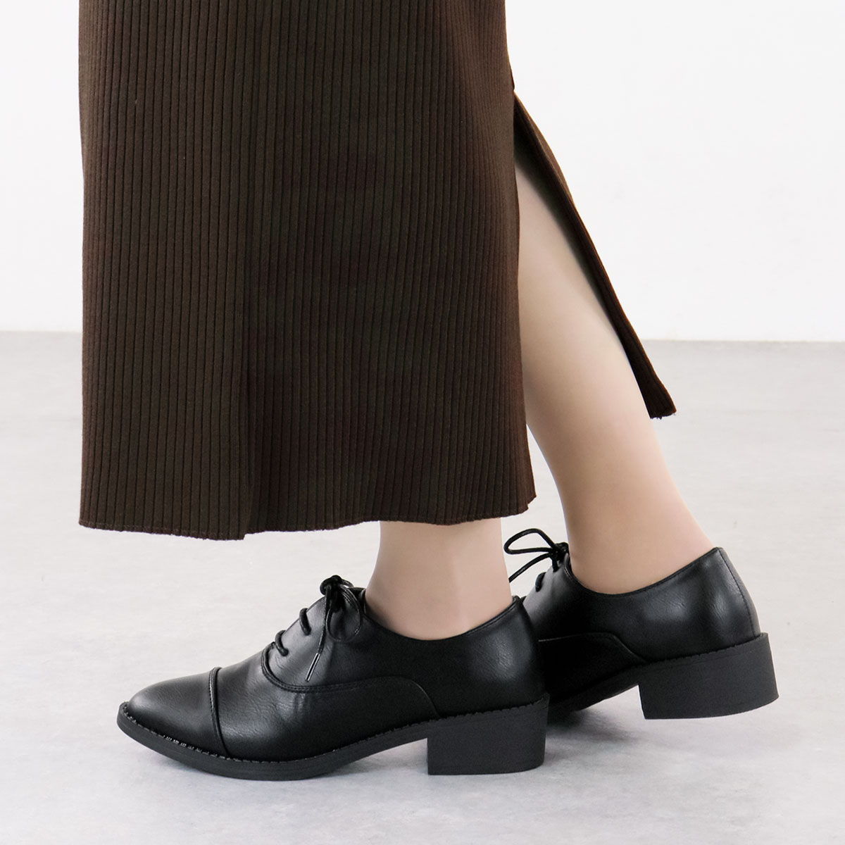 LibertyDoll（リバティードール） レースアップシューズ レディース 黒