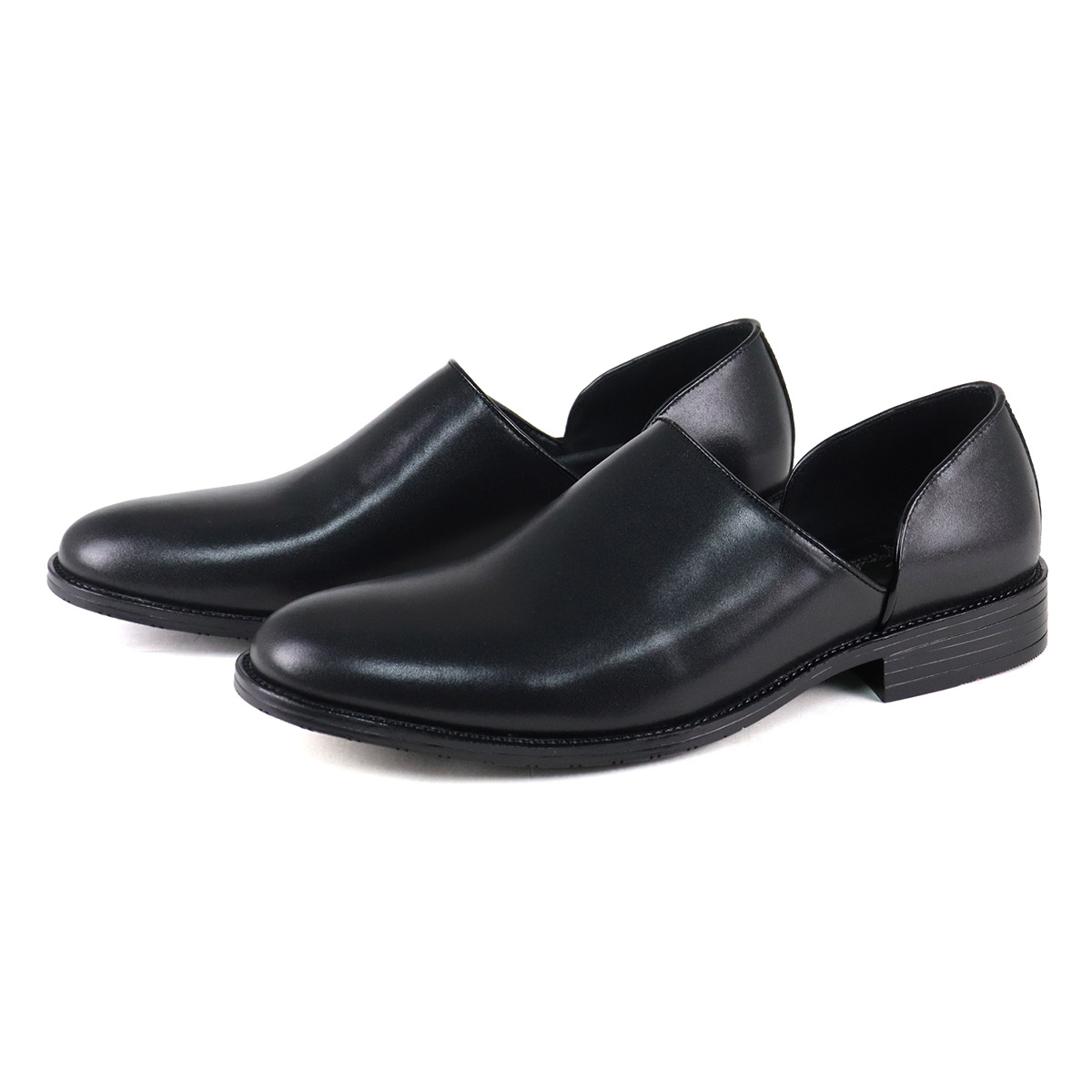 SARABANDE（サラバンド） スリッポン 本革 メンズ スポックシューズ