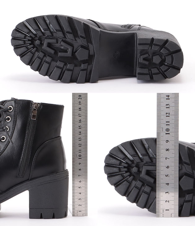 Lace Ladies（レースレディース） ダブルベルト付きレザー調レース