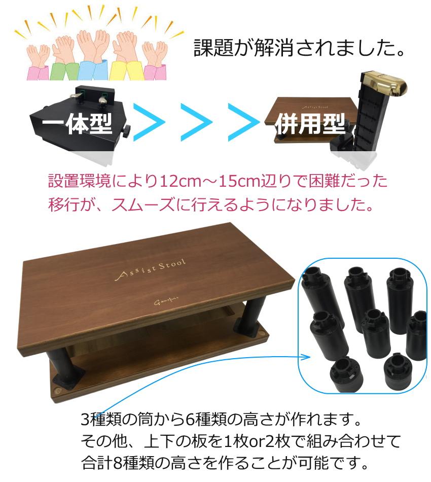 吉澤 ピアノ補助ペダル アシストペダルとピアノ足台 ケース付き