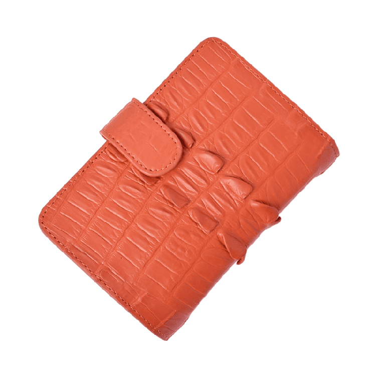 クロコダイル 二つ折り財布 本革 レディース メンズ ホーンバック