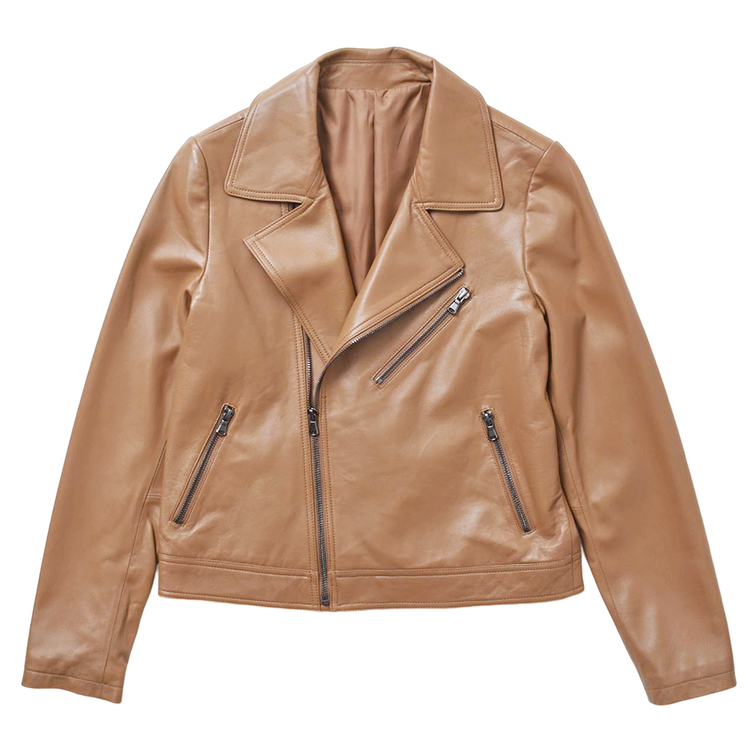 MGSABLE 本革 ジャケット レディース ラムレザー ライダース ダブル