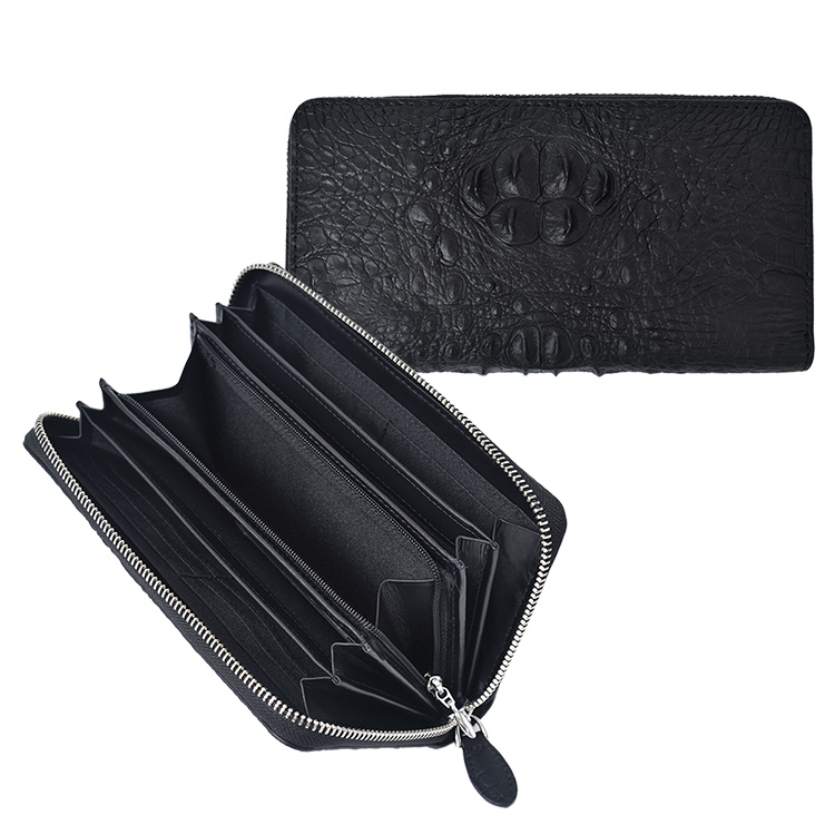 MGSABLE クロコダイル 長財布 メンズ 本革 クラウンマーク 財布