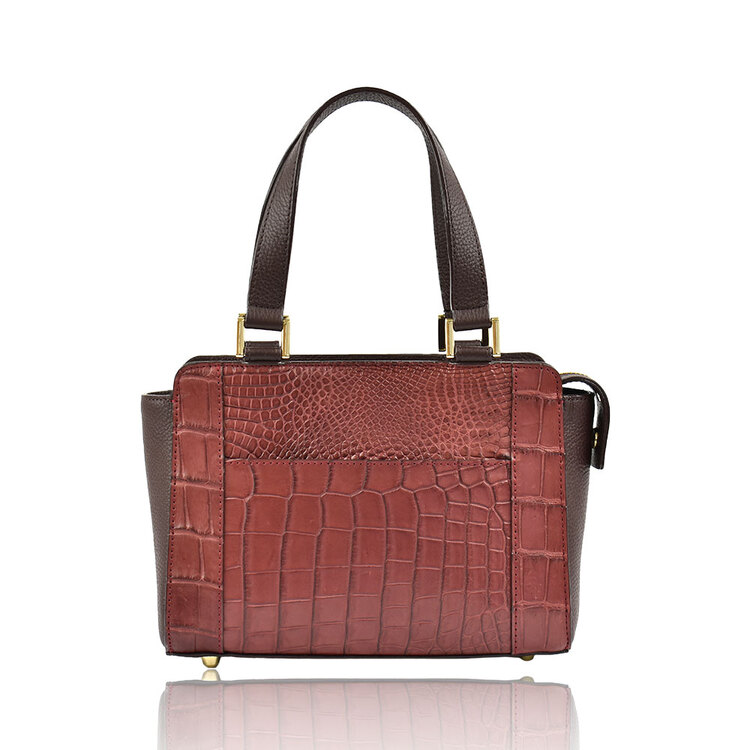 MGSABLE ハンドバッグ クロコダイル レディース ブランド 本革 ワニ 鰐