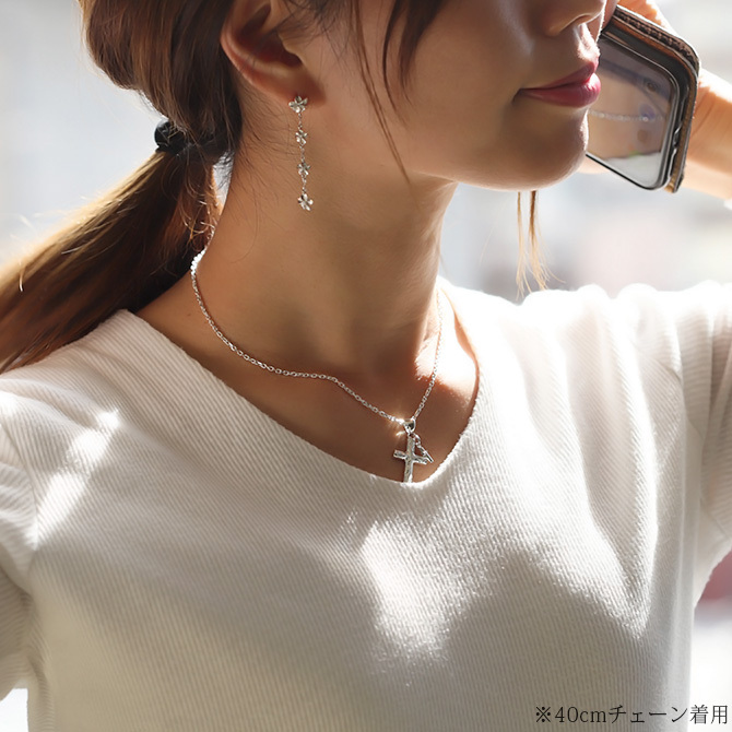 ハワイアンジュエリー ハワイアンジュエリー クロス ネックレス CG-SP2908