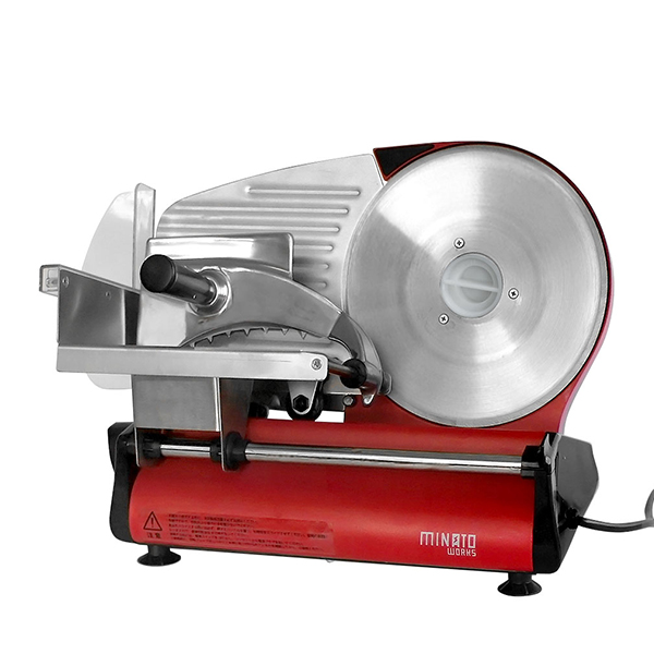 ミナト 家庭用ミートスライサー HMS-220 (回転刃220mm/100V/ストレート