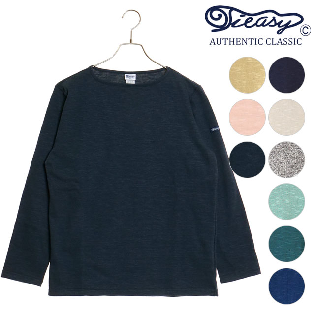 TIEASY（ティージー） メンズ HDCS ボートネックバスクシャツ HDCS