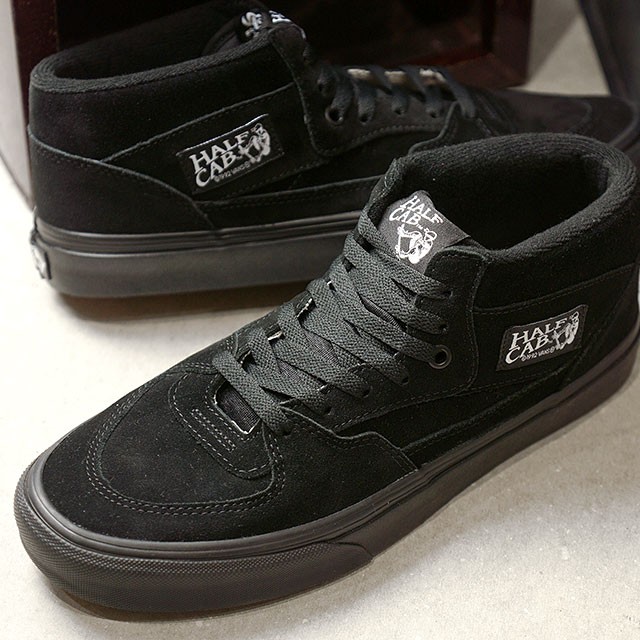 VANS（ヴァンズ） バンズ スニーカー ハーフキャブ BLACK/BLACK VN