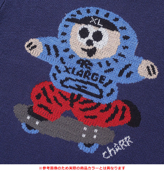 XLARGE（エクストラ ラージ） ボーイ クルーネックニット 101244015006