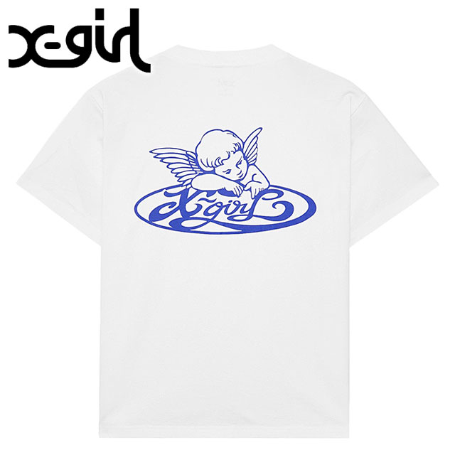 X-girl（エックスガール） エンジェルロゴ ショートスリーブTシャツ