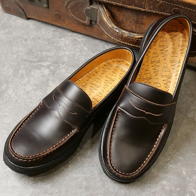 MANEBU（マネブ） レザーシューズ VOVO FACE SKIN ボボ コイン