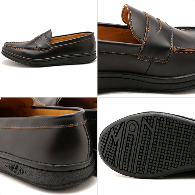 MANEBU（マネブ） レザーシューズ VOVO FACE SKIN ボボ コイン