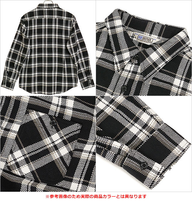 FIVEBROTHER（ファイブブラザー） ヘビーフランネル ワークシャツ