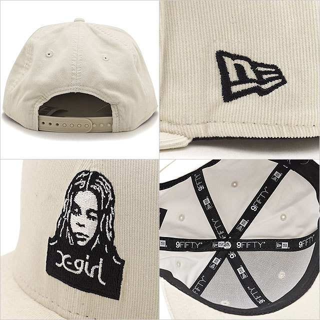 X-girl（エックスガール） ニューエラ NEWERA マイクロ コーデュロイ