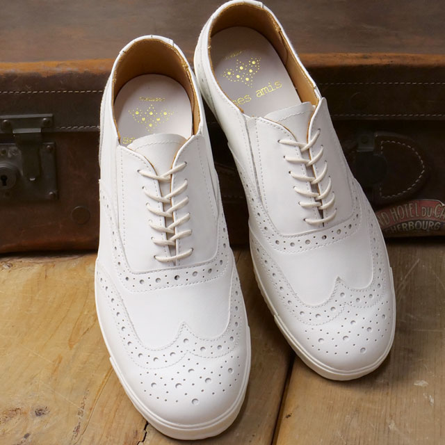 chausser（ショセ） 返品送料無料 スニーカー セザミ ウィングチップ