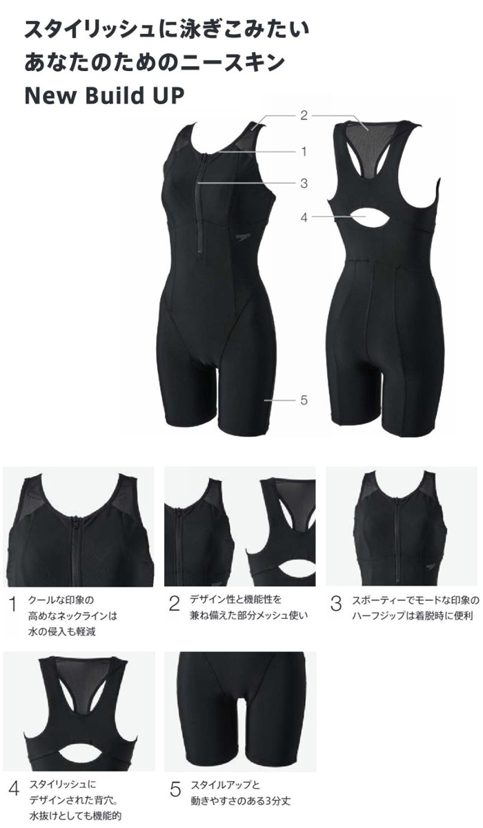 speedo（スピード） レディース フィットネス水着 オールインワン