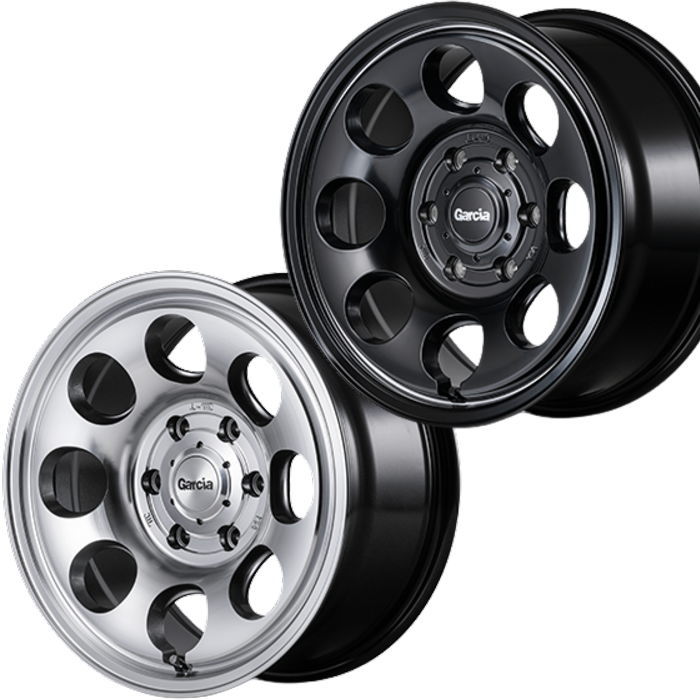 マルカサービス ハイエース等 16インチ 6穴 139.7 6.5J ガルシア