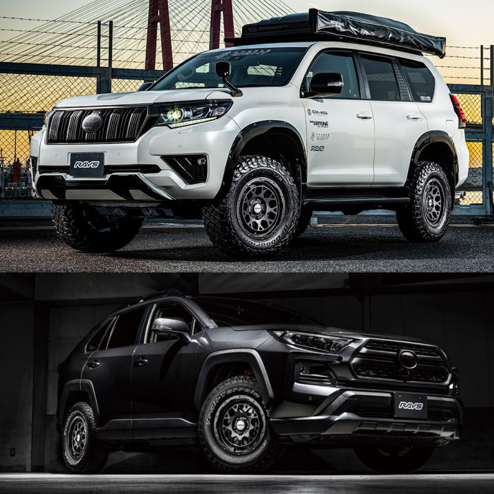 RAYS プラド/ハイラックス等 17インチ 6穴 139.7 8J RAYS/レイズ TEAM