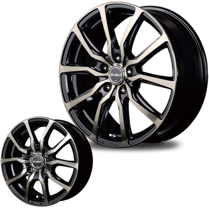 マルカサービス 17インチ 5穴 114.3/100 7J ユーロスピード DC52