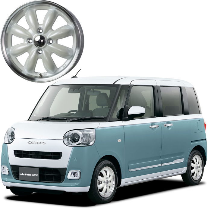 HOT STUFF（ホットスタッフ） 15インチ 4穴 100 5.5J ララパーム