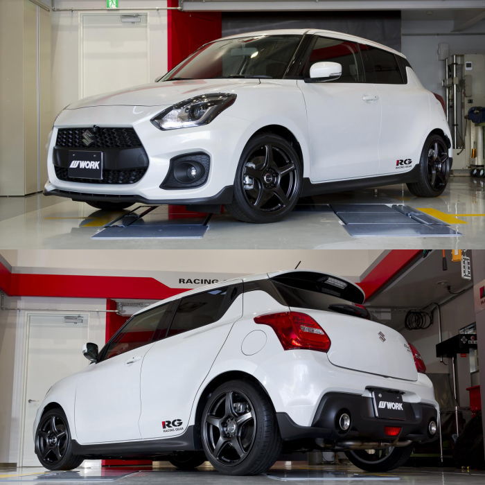 WORK 17インチ 4穴 100 7J WORK EMOTION T5R マットグラファイト