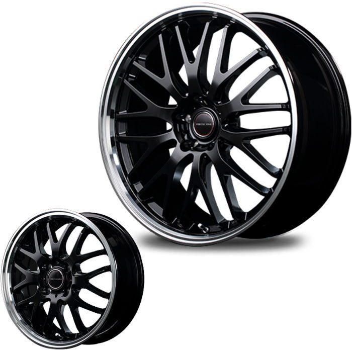 マルカサービス 15インチ 4穴 100 4.5J VERTEC ONE EXE10 グロッシー