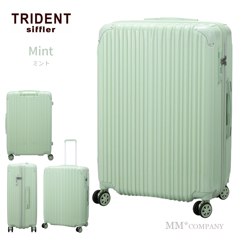 Siffler（シフレ） 抗菌 スーツケース Lサイズ 大型 97L 拡張機能付き