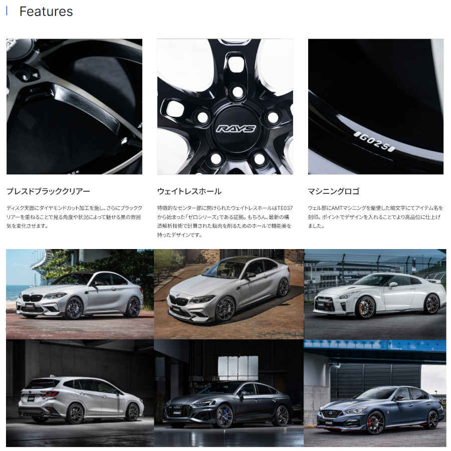 RAYS レイズ ボルクレーシング G025 LTD (4本セット) 5/120 20x8.5J +