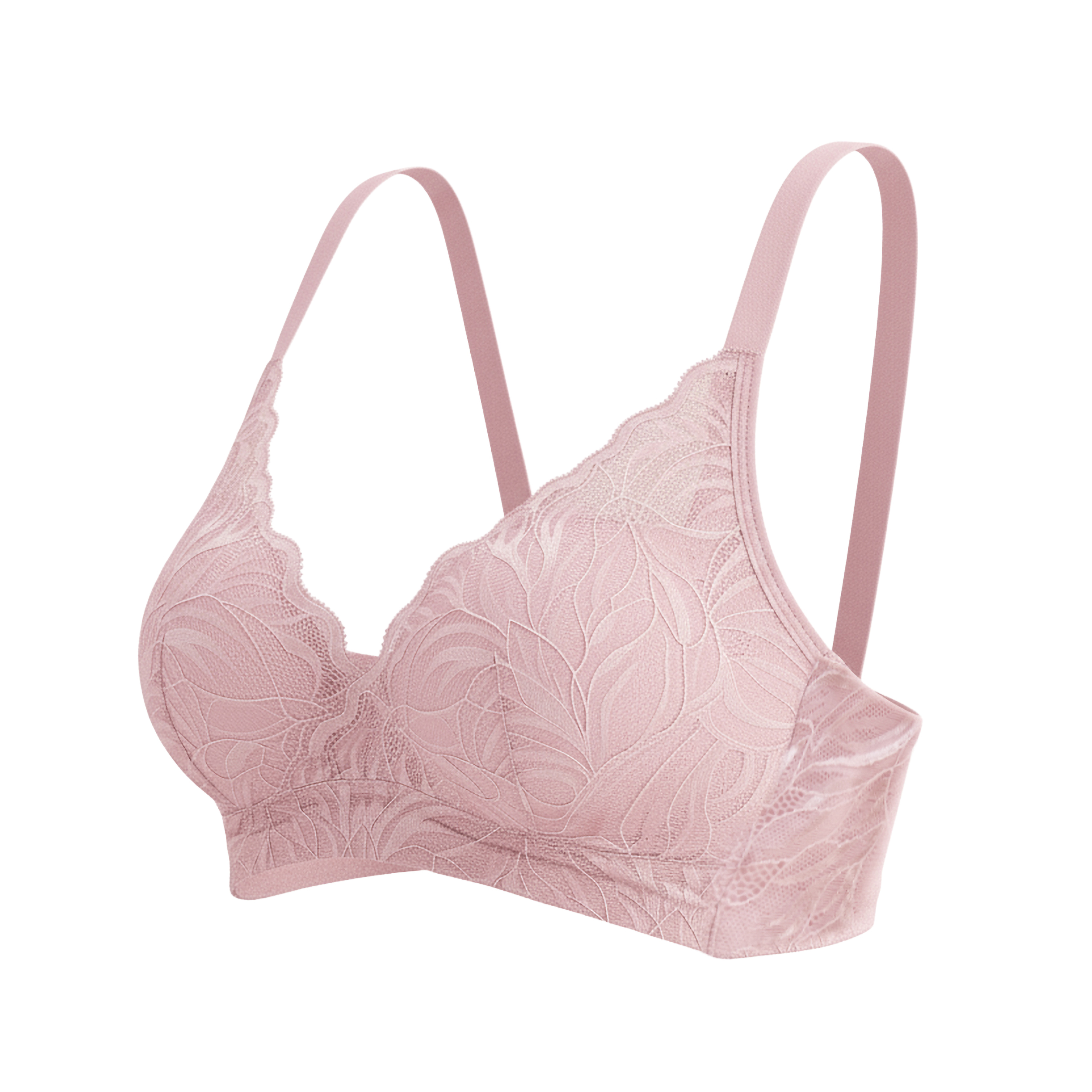 新発売／ ノンワイヤー デイリーブラ 単品 elegant ブラジャー 谷間 育