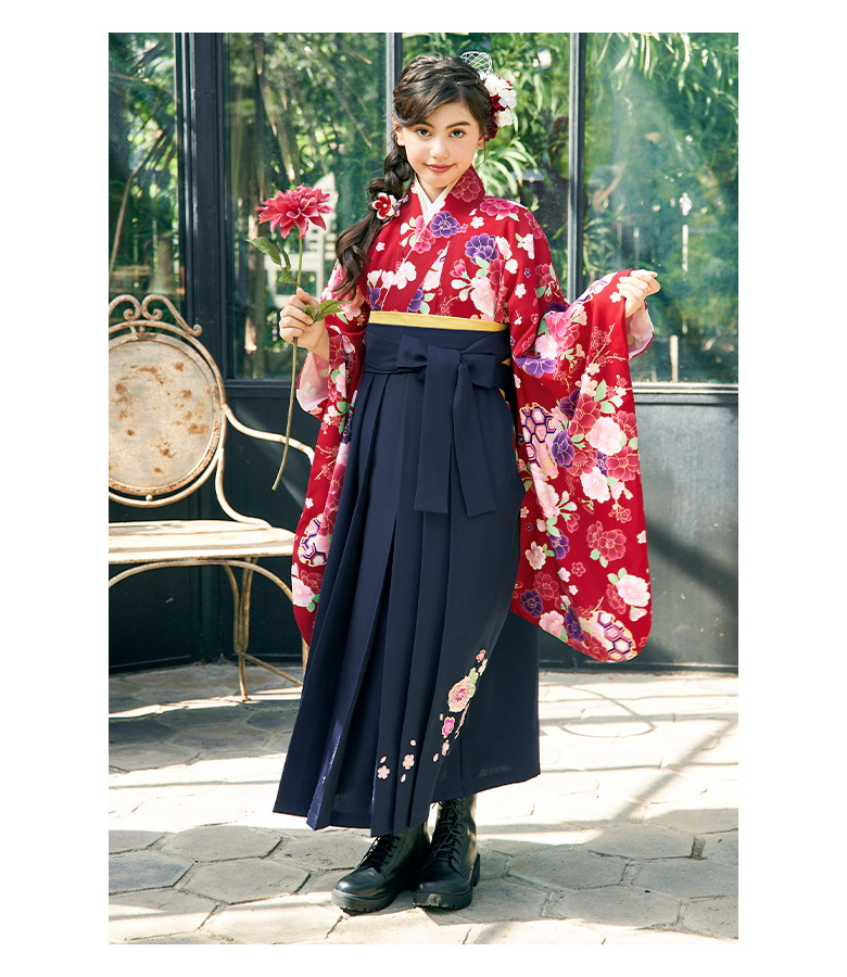 arisana（アリサナ） 袴セット 袴 小学校卒業式 小学生 卒業式 「簡単