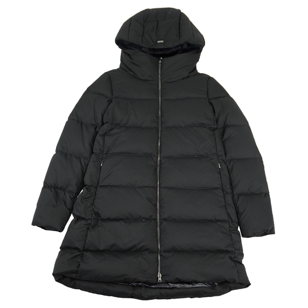 HERNOヘルノ エコファー ダウンジャケット 38 HERNO(ヘルノ)のエコ