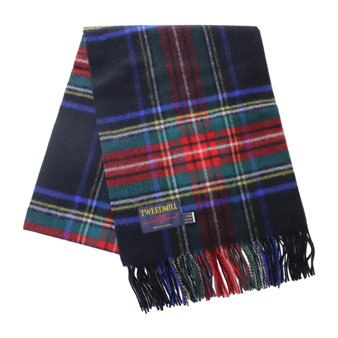 TWEED MILL（ツイードミル） ラムウール大判ストール 70-190 イギリス
