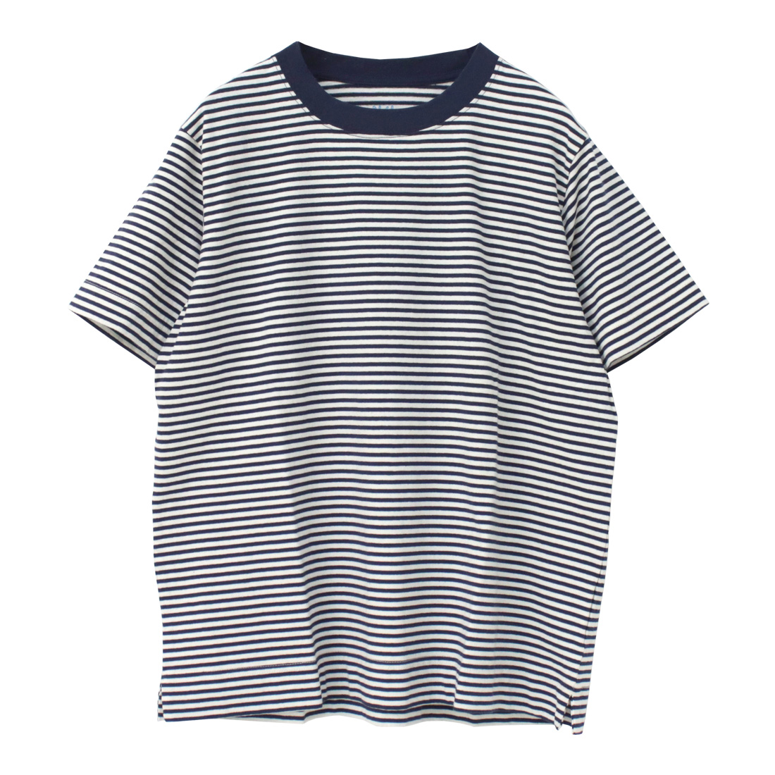 NATURAL LAUNDRY（ナチュラルランドリー） トラッド天竺ボーダー半袖T