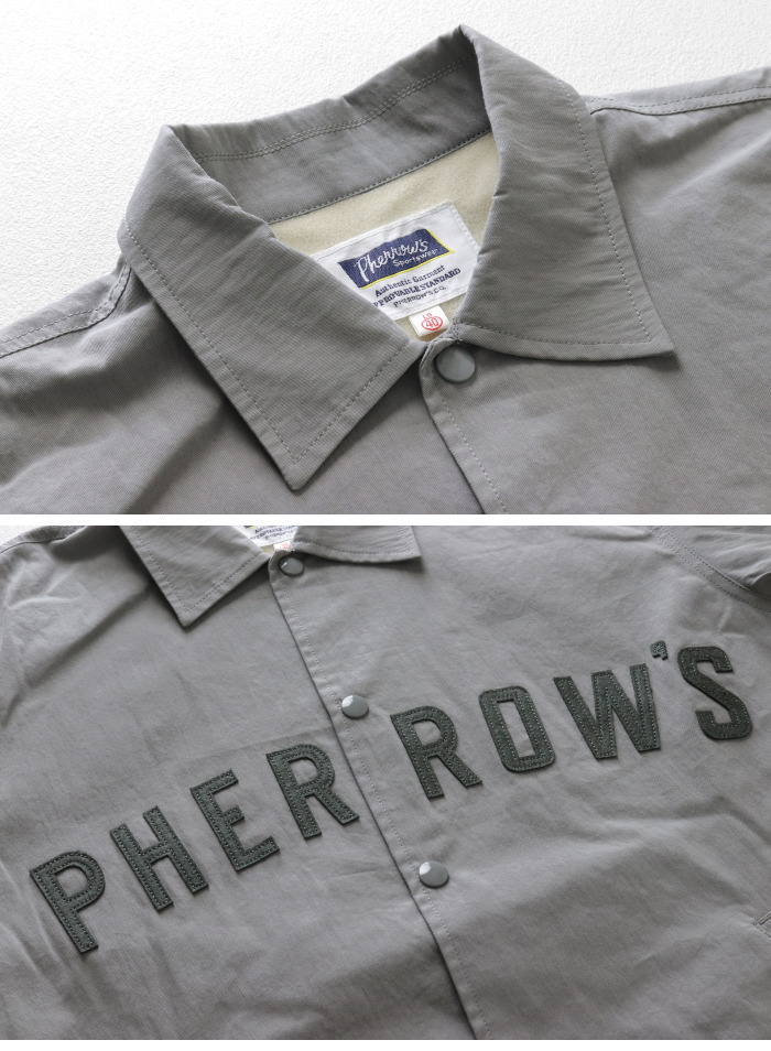 Pherrow's（フェローズ） コーチジャケット 26S-PCCJ1 ロクヨンクロス