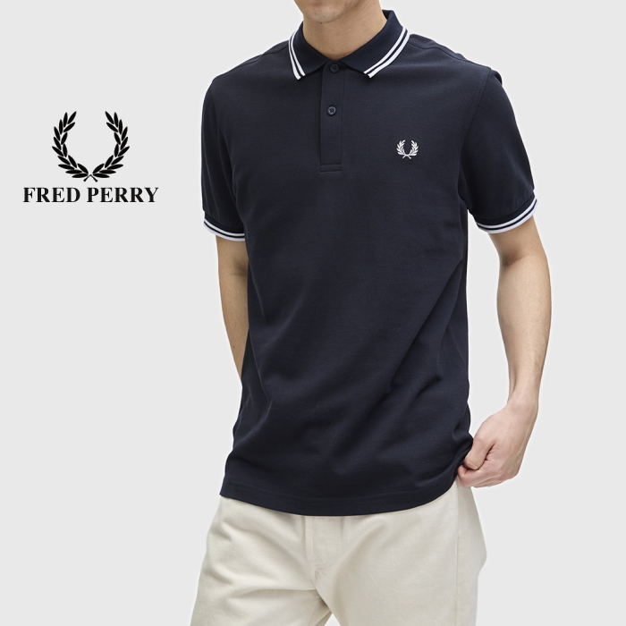 FRED PERRY（フレッドペリー） ツインティップラインポロシャツ M3600