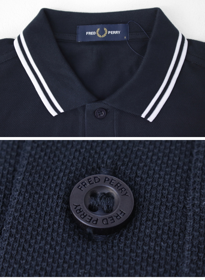 FRED PERRY（フレッドペリー） ツインティップラインポロシャツ M3600