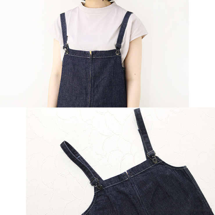 Johnbull（ジョンブル） デニムチューブサロペット AP370/JL251P35