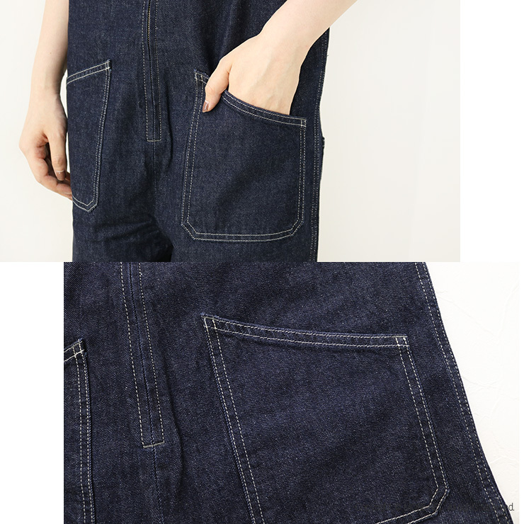 Johnbull（ジョンブル） デニムチューブサロペット AP370/JL251P35