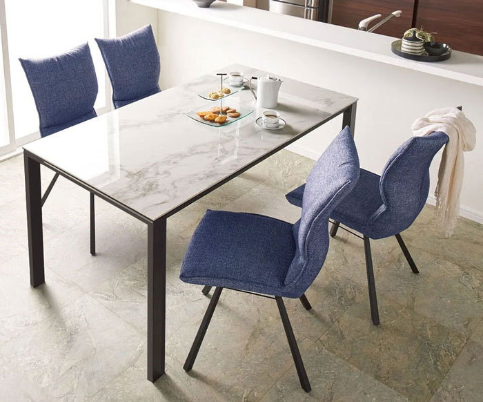 ダイニングテーブル セラミック 食卓テーブル 150cm シンプル モダン