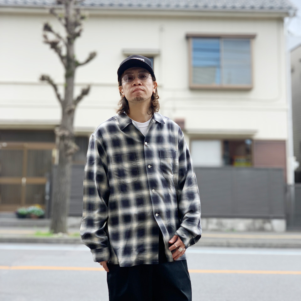 TOWNCRAFT（タウンクラフト） 全2色 オンブレチェックシャツ レーヨン