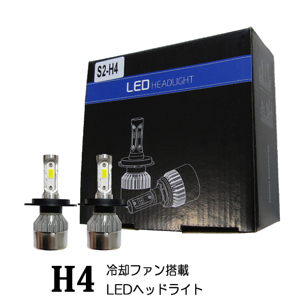 ベンツ Gクラス W463 LED ヘッドライト H4 LEDバルブ 冷却ファン