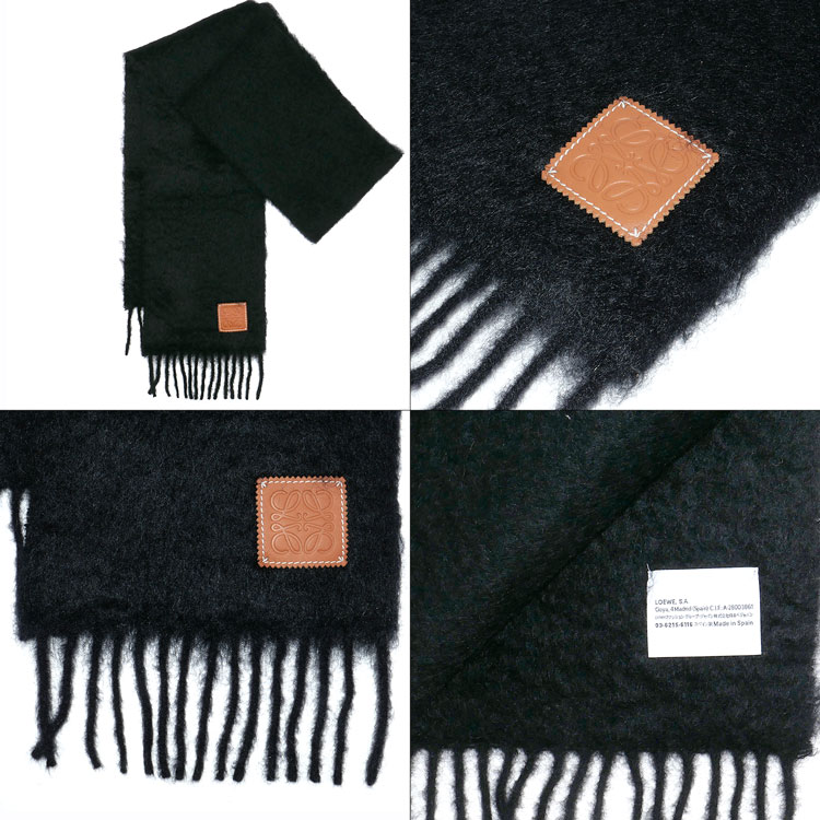 LOEWE（ロエベ） [正規ラッピング済] マフラー モヘア ウール シンプル