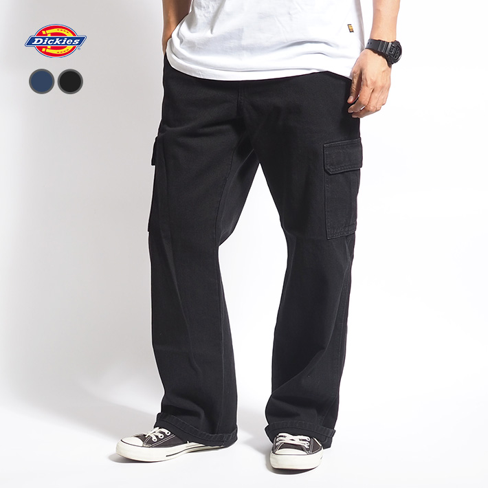 Dickies（ディッキーズ） 23214 デニム カーゴパンツ ルーズ (80200900